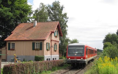 Eisenbahn-Romantik der Räuberbahn